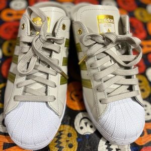 Adidas Superstar Mules -Women's 8.5